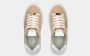 Philippe Model Temple Sneakers Trendy en Comfortabel Beige Dames - Thumbnail 5
