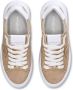 Philippe Model Temple Sneakers Trendy en Comfortabel Beige Dames - Thumbnail 11