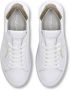 Philippe Model Witte Lage Sneakers met Bovenwerk van Kalfsleer White Heren - Thumbnail 9