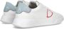Philippe Model Sneakers Temple Tennis White Heren - Thumbnail 3