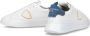 Philippe Model Witte lage sneakers met bovenwerk van kalfsleer White Heren - Thumbnail 12
