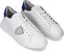 Philippe Model Witte Blauwe Temple Sneakers Ode Frankrijk Multicolor Heren - Thumbnail 14