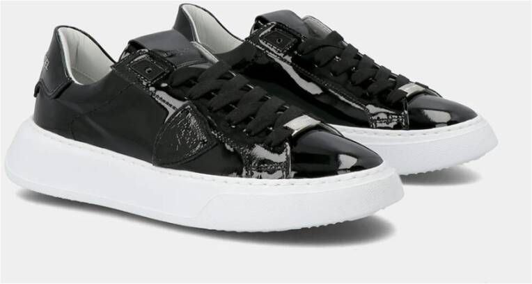 Philippe Model Sneakers Temple Zwart Dames