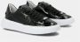 Philippe Model Zwarte Temple Sneakers met Logo Plaque Zwart Dames - Thumbnail 2
