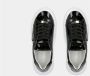 Philippe Model Zwarte Temple Sneakers met Logo Plaque Zwart Dames - Thumbnail 5