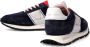 Philippe Model Suède Logo Sneakers Rubberen Zool Blue Heren - Thumbnail 4