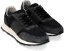 Philippe Model Nylon sneakers met suède details Black Heren - Thumbnail 2