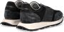 Philippe Model Nylon sneakers met suède details Black Heren - Thumbnail 3