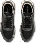 Philippe Model Nylon sneakers met suède details Black Heren - Thumbnail 4