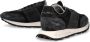 Philippe Model Nylon sneakers met suède details Black Heren - Thumbnail 6