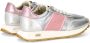 Philippe Model Low-Top Sneakers Tour Low Vintage Metal Argent Rose Sneaker in zilver - Thumbnail 4