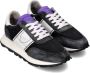 Philippe Model Italiaanse leren sneakers met geborduurd logo Multicolor Dames - Thumbnail 6