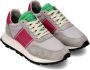 Philippe Model Vintage Running Sneakers Grijs Fuchsia Gray Dames - Thumbnail 3