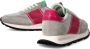Philippe Model Vintage Running Sneakers Grijs Fuchsia Gray Dames - Thumbnail 7