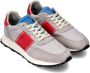 Philippe Model Vintage Hardloopschoenen Grijs Rood Gray Heren - Thumbnail 3