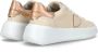 Philippe Model Nude leren sneaker met metallic details Beige Dames - Thumbnail 5