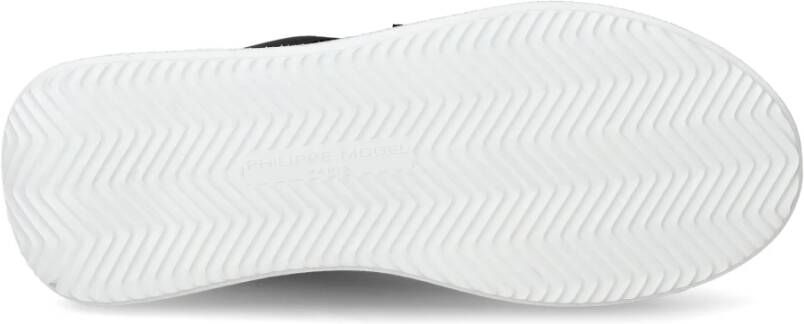 Philippe Model Sneakers Tres Temple Tennis Black Dames