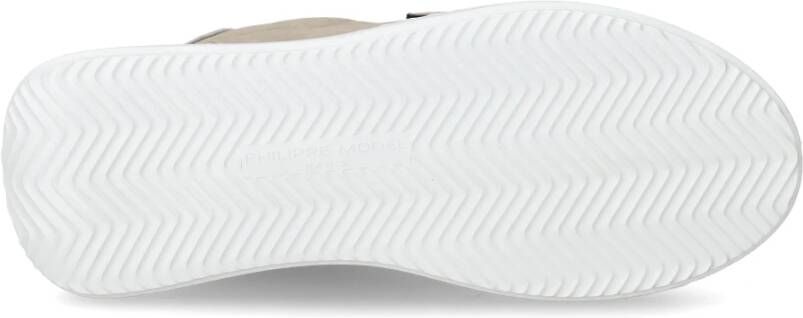 Philippe Model Sneakers Tres Temple Tennis Gray Dames