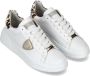 Philippe Model Dierenprint Lage Top Sneakers White Dames - Thumbnail 6