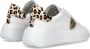 Philippe Model Dierenprint Lage Top Sneakers White Dames - Thumbnail 7