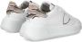 Philippe Model Lage Tres Temple Sneakers voor vrouwen White Dames - Thumbnail 3