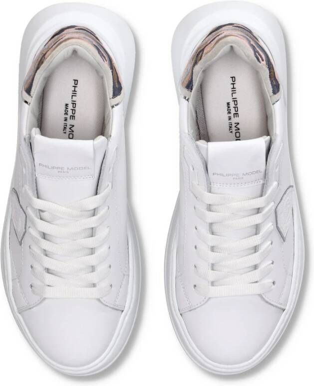 Philippe Model Sneakers Tres Temple Tennis White Dames