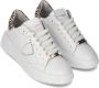 Philippe Model Dierenprint Lage Top Sneakers White Dames - Thumbnail 24