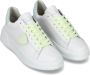 Philippe Model Glitter White Yellow Casual Sneakers White Dames - Thumbnail 5