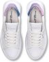 Philippe Model Witte+Lichtblauwe Sneakers met Metallic Accenten White Dames - Thumbnail 7
