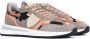 Philippe Model Grijs Roze Camouflage Sneakers Roze Dames - Thumbnail 5