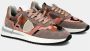 Philippe Model Grijs Roze Camouflage Sneakers Roze Dames - Thumbnail 2