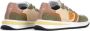 Philippe Model Beige Sneakers met Nylon en Suède Beige Dames - Thumbnail 4