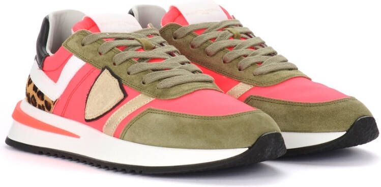 Philippe Model Sneakers Tropez 2.1 Roze Dames