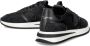 Philippe Model Zwarte Suède Leren Sneakers voor Mannen Black Heren - Thumbnail 13