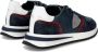 Philippe Model Heren Tropez 2.1 Sneaker Blauw Rood Blue Heren - Thumbnail 3