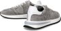 Philippe Model Italiaanse Suède Stijlvolle Heren Sneakers Gray Heren - Thumbnail 8