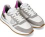 Philippe Model Stijlvolle Urban Trainer met Dierenprint White Dames - Thumbnail 5