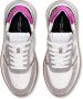 Philippe Model Stijlvolle Urban Trainer met Dierenprint White Dames - Thumbnail 7