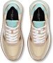 Philippe Model Casual Tropez 2.1 Dames Sneakers Turquoise Groen Beige Multicolor Dames - Thumbnail 4