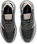 Philippe Model Vintage Hardloopschoenen Zwart Grijs Zilver Black Dames - Thumbnail 5