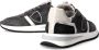 Philippe Model Vintage Hardloopschoenen Zwart Grijs Zilver Black Dames - Thumbnail 7