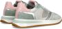 Philippe Model Pastel Sneaker met Vintage Stijl Green Dames - Thumbnail 4