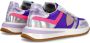 Philippe Model Paarse Tropez 2.1 Hardloopschoenen Vrouwen Multicolor Dames - Thumbnail 3