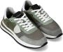 Philippe Model Blauwe Nylon Sneakers met Suède Details Multicolor Heren - Thumbnail 8