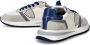 Philippe Model Tropez 2.1 Low Mondial Pop Wit Blauw Sneakers Multicolor Heren - Thumbnail 9