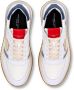 Philippe Model Casual Tropez 2.1 Sneakers Wit Blauw Rood Multicolor Heren - Thumbnail 23