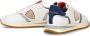 Philippe Model Casual Tropez 2.1 Sneakers Wit Blauw Rood Multicolor Heren - Thumbnail 25