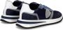 PHILIPPE MODEL Lage Sneakers Dames Tropez 2.1 Low Maat: 42 Materiaal: Leer Kleur: Blauw - Thumbnail 6