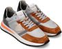 Philippe Model Stadsstijl Hardloopsneakers Grijs Cognac Multicolor Heren - Thumbnail 3