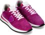 Philippe Model Paarse Suède Casual Sneakers voor Dames Multicolor Dames - Thumbnail 2